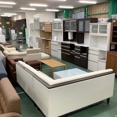 家具ならトレファク吉川店！！ ニトリ LDコーナーソファ ホワイト 