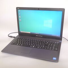 高速SSD搭載 ノートパソコン 15.6型 iiyama イイヤマ N250PU 中古美品