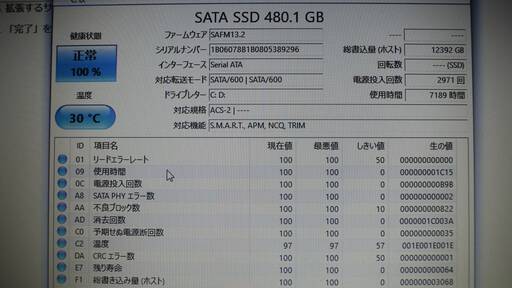 ノートパソコン thinkpadx230 8GB SSD480GB