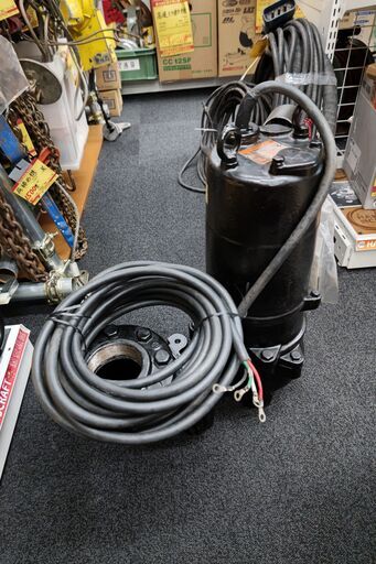 【ハンズクラフト安佐北店】ツルミ　水中ポンプ　80U23.7-62　中古