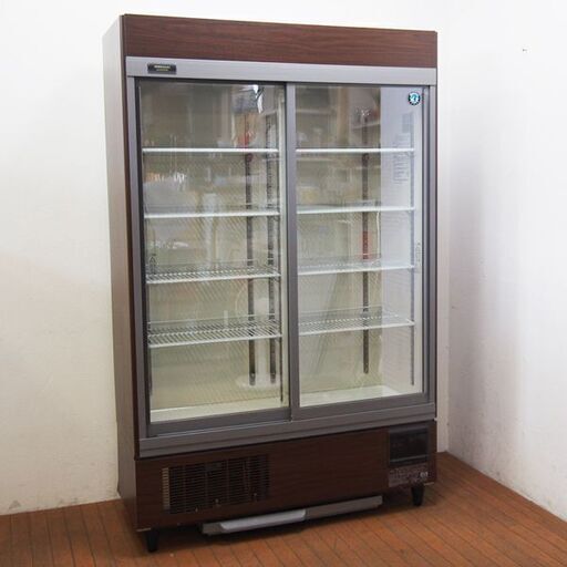 【2020年購入】美品 ホシザキ リーチイン冷蔵ショーケース RSC-120DT-2B（木目調）100V (HA85)