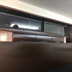 リサイクルサービス八光 田上店 配達・設置OK】ダークブラウン ダブル 