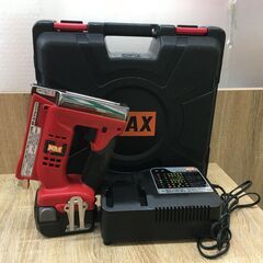 MAX マックス 14.4V バッテリタッカ TG-ZB-BC/40A バッテリ×1 充電器 ケースセット 中古品