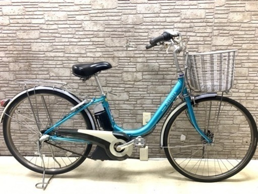 新春SALE 東京23区配達無料　新基準　ブリヂストン　アシスタ　8.1Ah リチウム 電動自転車 中古自転車26