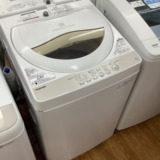 「安心の6ヶ月保証付！【TOSHIBA(トウシバ)全自動洗濯機】取りに来れる方限定！売ります！」