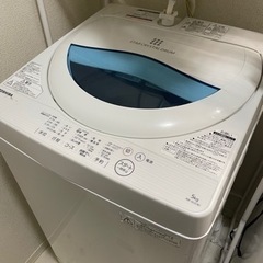 【ネット決済】洗濯機 TOSHIBA AW5g5(w)