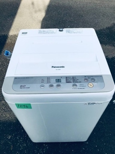 ✨2016年製✨1276番 Panasonic✨全自動電気洗濯機✨NA-F60B9‼️