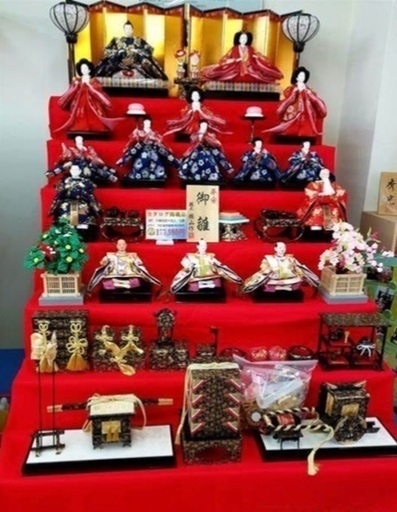 ✅ 【美品】京都作家物高級豪華雛人形七段飾②雛壇別期間限定出品