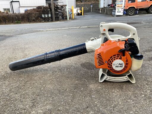 現物確認 初期不良対応します 整備済 スチール　STIHL 27.2cc エンジンブロワ　BG45