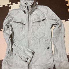 【ネット決済・配送可】中古作業服(上着)