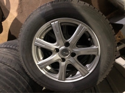 ⚜️中古❗️スタッドレス ホイル付4本セット 175/65R15⚜️