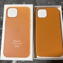 iPhone13 Apple巡礼レザーケース
