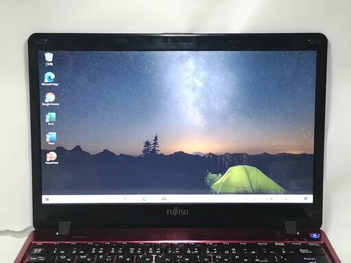 富士通 SH54/G コンパクトPC綺麗 SSD 6G WIN10 Office