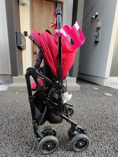 Combi メチャカルハンディ オート4キャス ベビーカー レッド Combi メチャカルハンディ オート4キャス ベビーカー レッド コンビ