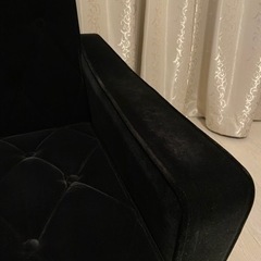 カリモク60 　ロビーチェア　1シーター　モケットブラック