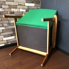 カリモク60 Kチェア　1シーター　タープグリーン　リプロダクト