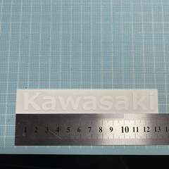 売却済み Kawasaki カッティングステッカー カワサキ ①...