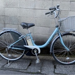 電動自転車】美品❗️ヤマハパス26インチ4ah新品バッテリー付❗️若林  