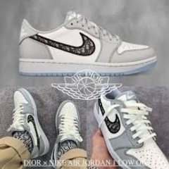 【ネット決済・配送可】DIOR NIKEスニーカー