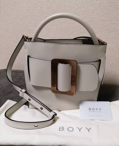 美品★ボーイ バッグ　BOYY Devon 21 ホワイト