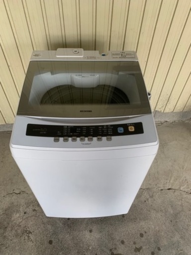 アイリスオーヤマ 洗濯機 8kg  IAW-T801 2019年製