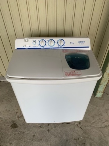 日立 HITACHI　二槽式洗濯機・二層式洗濯機　2018年　HITACHI PS-55AS2(W)