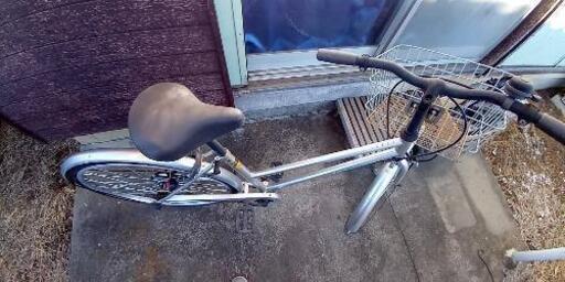 自転車と空気入れセット