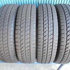 ブリヂストン BLIZZAK W979 185/75R15 106/104L LT 4本　9分溝　程度良好！