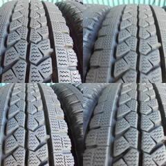 ブリヂストン BLIZZAK W979 185/75R15 106/104L LT 4本　9分溝　程度良好！