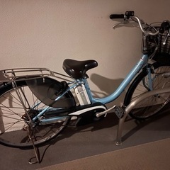 受付け終了　Panasonic電動自転車26㌅の画像