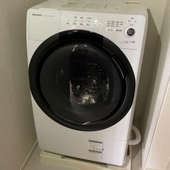 早い者勝ち！今月末まで！SHARP ドラム洗濯乾燥機　ES-S7F-WL