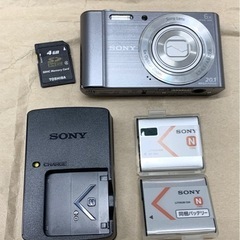 SONY サイバーショット　デジタルカメラ【バッテリー2個、SD...