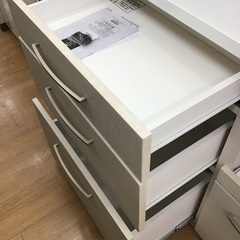 トレファク神戸新長田】ニトリ2枚扉のホワイトのレンジボード入荷しま 