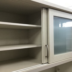 トレファク神戸新長田】ニトリ2枚扉のホワイトのレンジボード入荷しま 