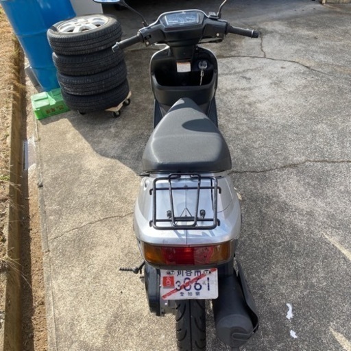 アドレスv100 実動　タイヤD307 新品前後　試乗済み