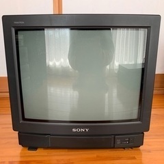 ソニーブラウン管テレビ　差し上げます