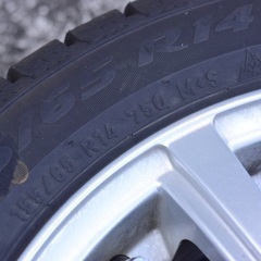 値下げ↘️中古美品｜軽自動車｜スタッドレスタイヤ+ホイル｜ピレリ｜ICE ASIMMETRICO 155/65R14｜4本セット