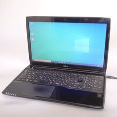 保証付 中古美品 15.6型 ノートPC 富士通 AH42/M 第4世代 Pentium 8GB