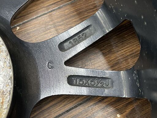 札幌発!! Mistiere 15インチ ホイール 4本セット 15×5.5J（1/2） +43 4穴100mm ダンロップ ウィンターマックス 175/65R15 84Q カー用品