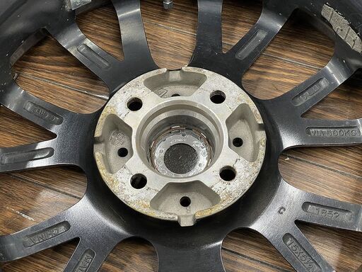 札幌発!! Mistiere 15インチ ホイール 4本セット 15×5.5J（1/2） +43 4穴100mm ダンロップ ウィンターマックス 175/65R15 84Q カー用品