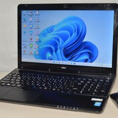 中古良品 ノートパソコン 最新Windows11+office 新品爆速SSD256GB NEC