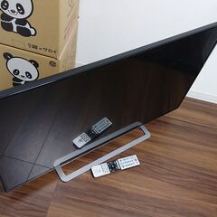 【〆】TOSHIBA レグザ4k対応43インチ薄型テレビ 美品０円