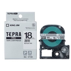 【ネット決済】TEPRA テプラPRO 透明18 未使用3個