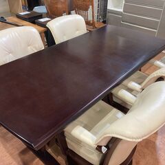 【愛品館市原店】回転チェアダイニング5点セット