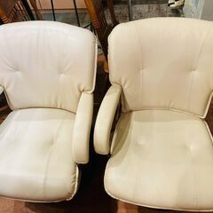 【愛品館市原店】回転チェアダイニング5点セット