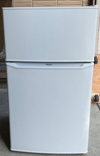 【RKGRE-796】特価！ハイアール/85L 2ドア冷凍冷蔵庫/JR-N85C/中古品/2019年製/当社より近隣無料配達！