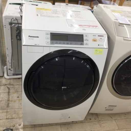 2/1【✨ふんわりでスピーディー❗️ヒートポンプ乾燥機能‼️✨】定価148000円 Panasonic パナソニック 10/6㎏ ドラム式洗濯乾燥機 洗濯機 エコナビ搭載 NA-VX7500L 2015年