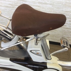 ☆1/14【✨3段変速✨】Panasonic パナソニック 26インチ電動自転車 自転車 シルバー バッテリー•鍵付き 充電器無し 01C6702