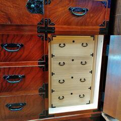 ◎B252 昭和レトロ 和タンス　