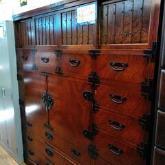 ◎B252 昭和レトロ 和タンス　